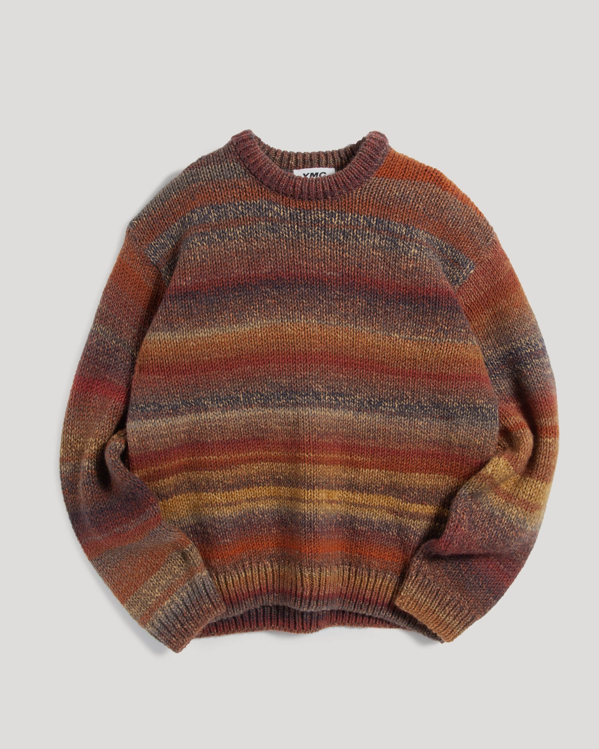 Organic jumper Uno tinged store in brown